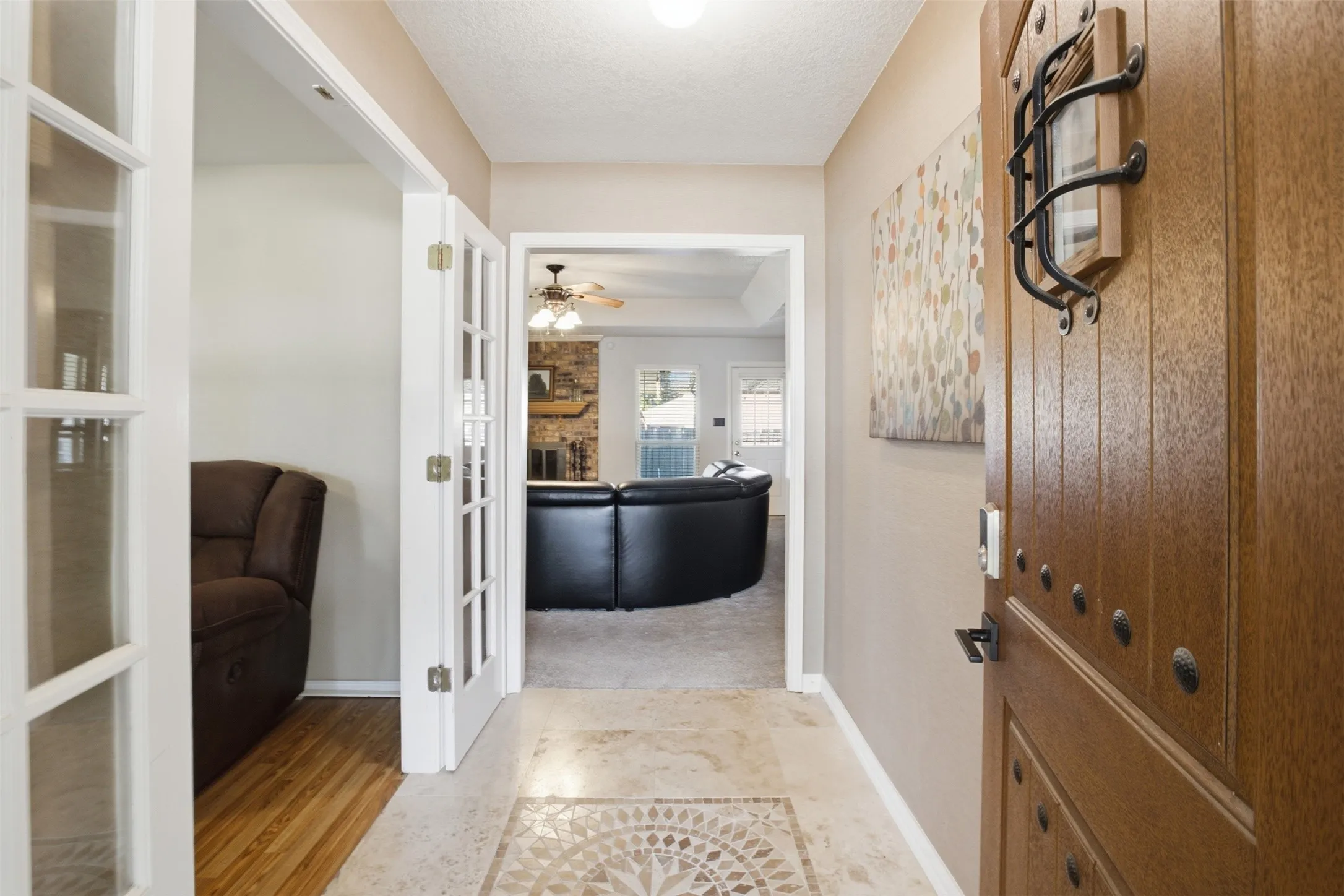 A welcoming entryway invites you inside and sets the tone for the rest of the home.