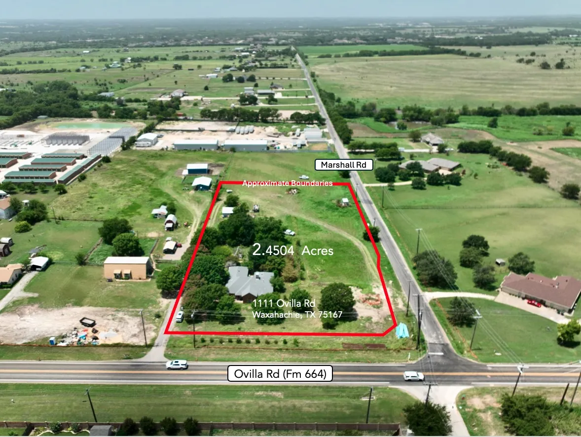 Unimproved Land For Sale in Ellis County , 1111 Ovilla Road, Waxahachie, Texas 75167, 0, 0, Garage spaces, 0 Sqft, built in 1986, mls#21403276, Real Estate Agent in Waxahachie, Homes For Sale in Ellis county, Homes For Sale in Waxahachie, Realtor in Waxahachie Texas, Real Estate Brokerage Independent Realty Texas, Luminita Cordes Realtor