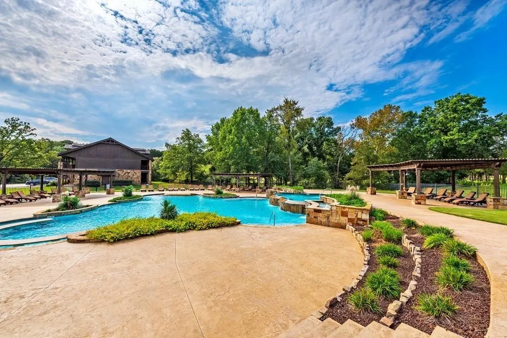 Resort style community pool