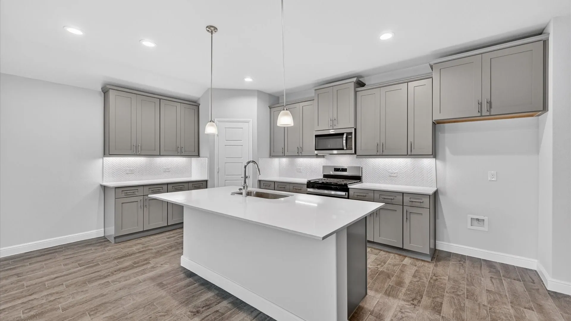 Kitchen - All Home and community information, including pricing, included features, terms, availability and amenities, are subject to change at any time without notice or obligation. All Drawings, pictures, photographs, video, square footages, floor plans, elevations, features, colors and sizes are approximate for illustration purposes only and will vary from the homes as built.
