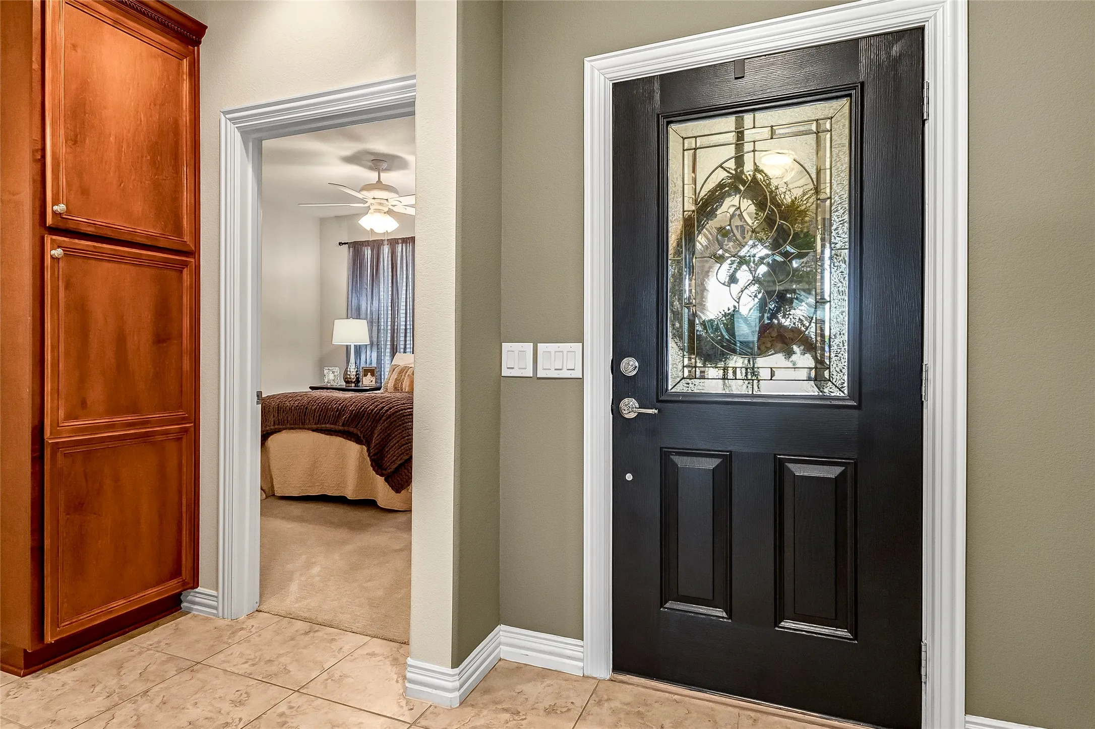 View of private guest quarters