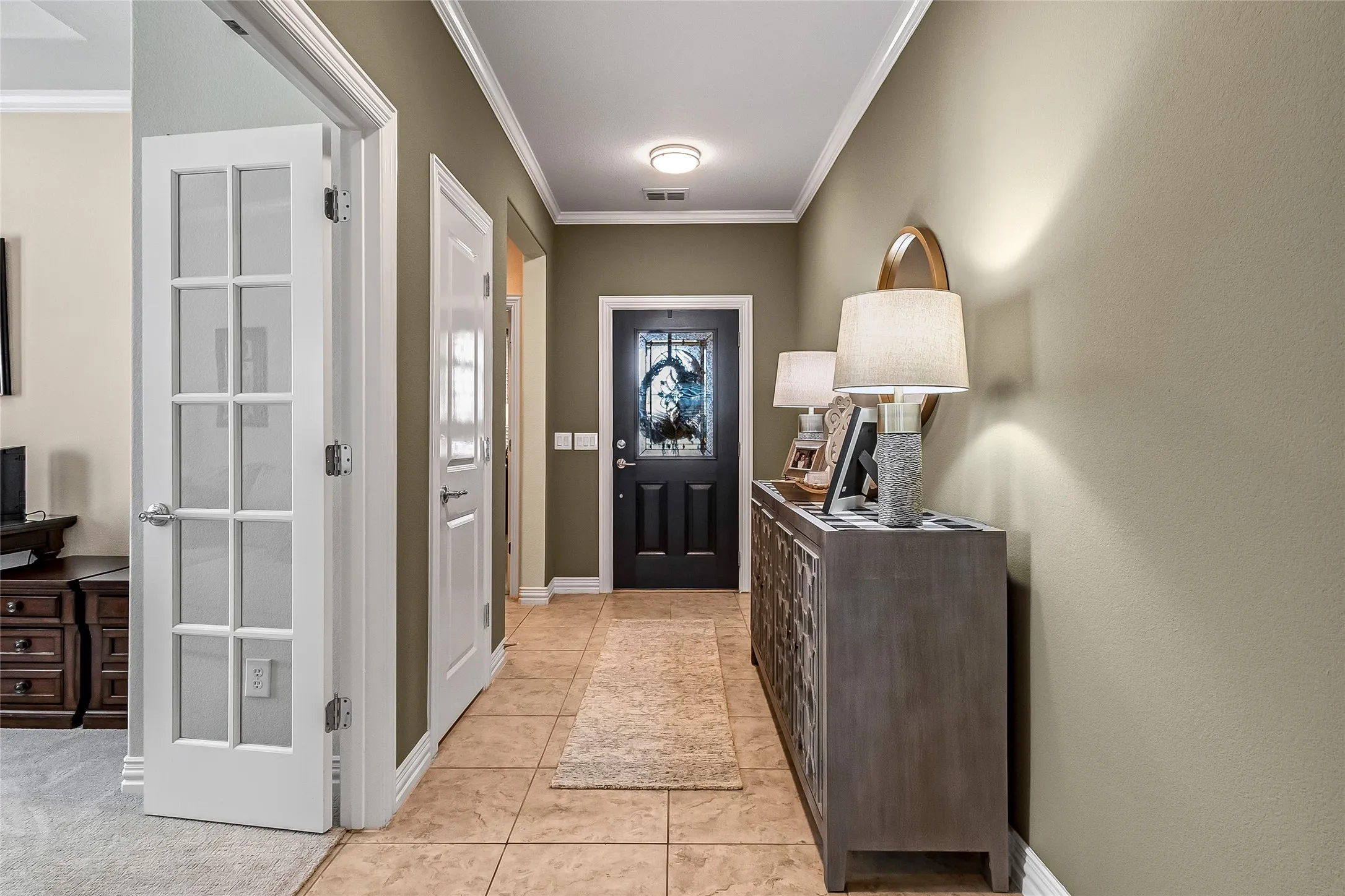 Large dramatic foyer