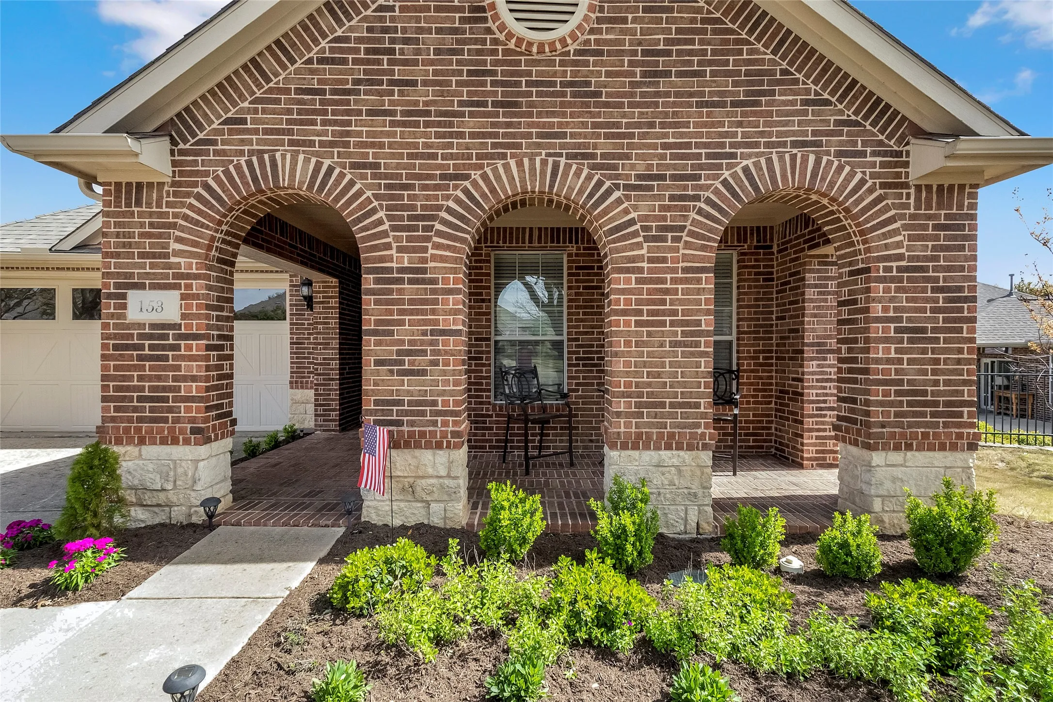 Huge front porch