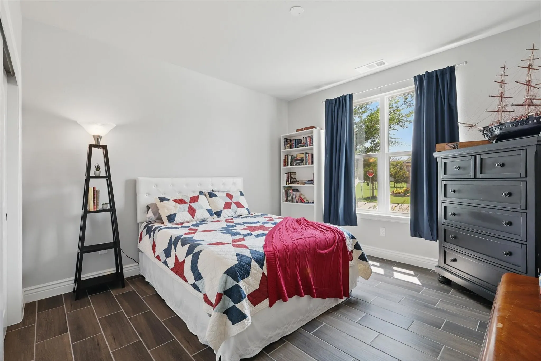 Guest room with on- suite bath.