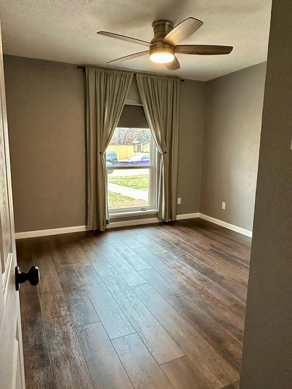 Secondary and smaller bedroom
