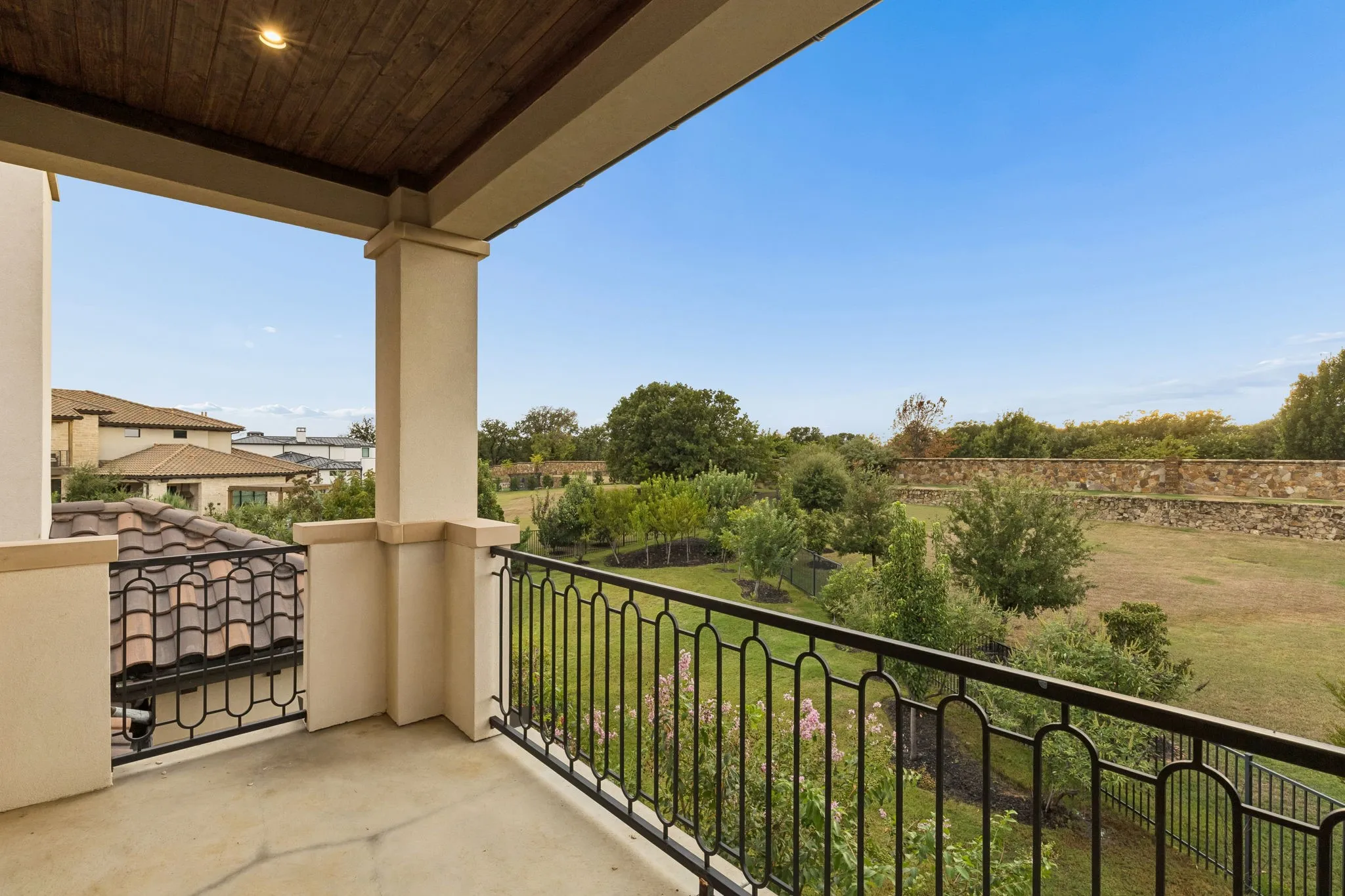 Balcony off the "Man Cave"