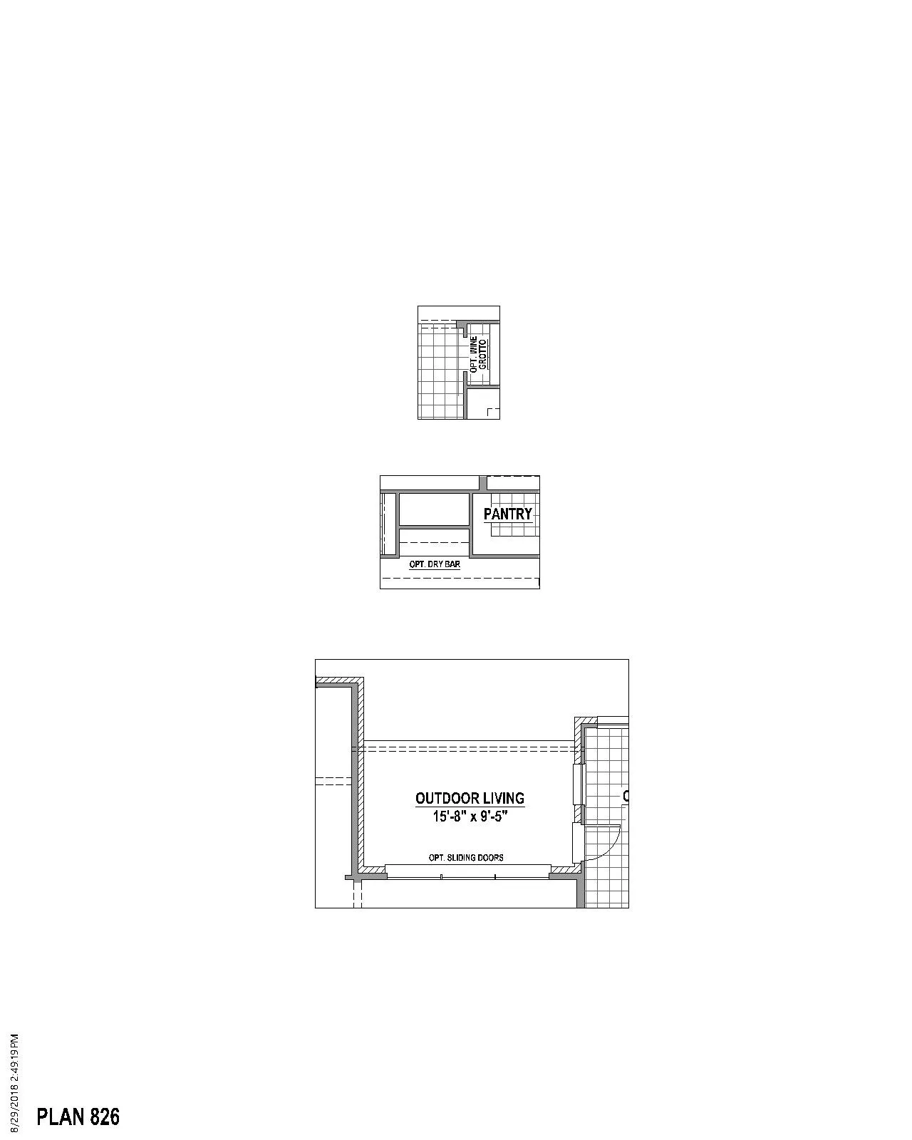 Floor plan options