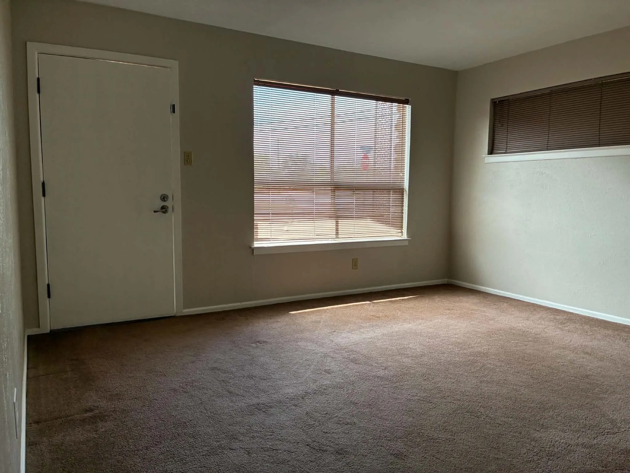 entry and living room