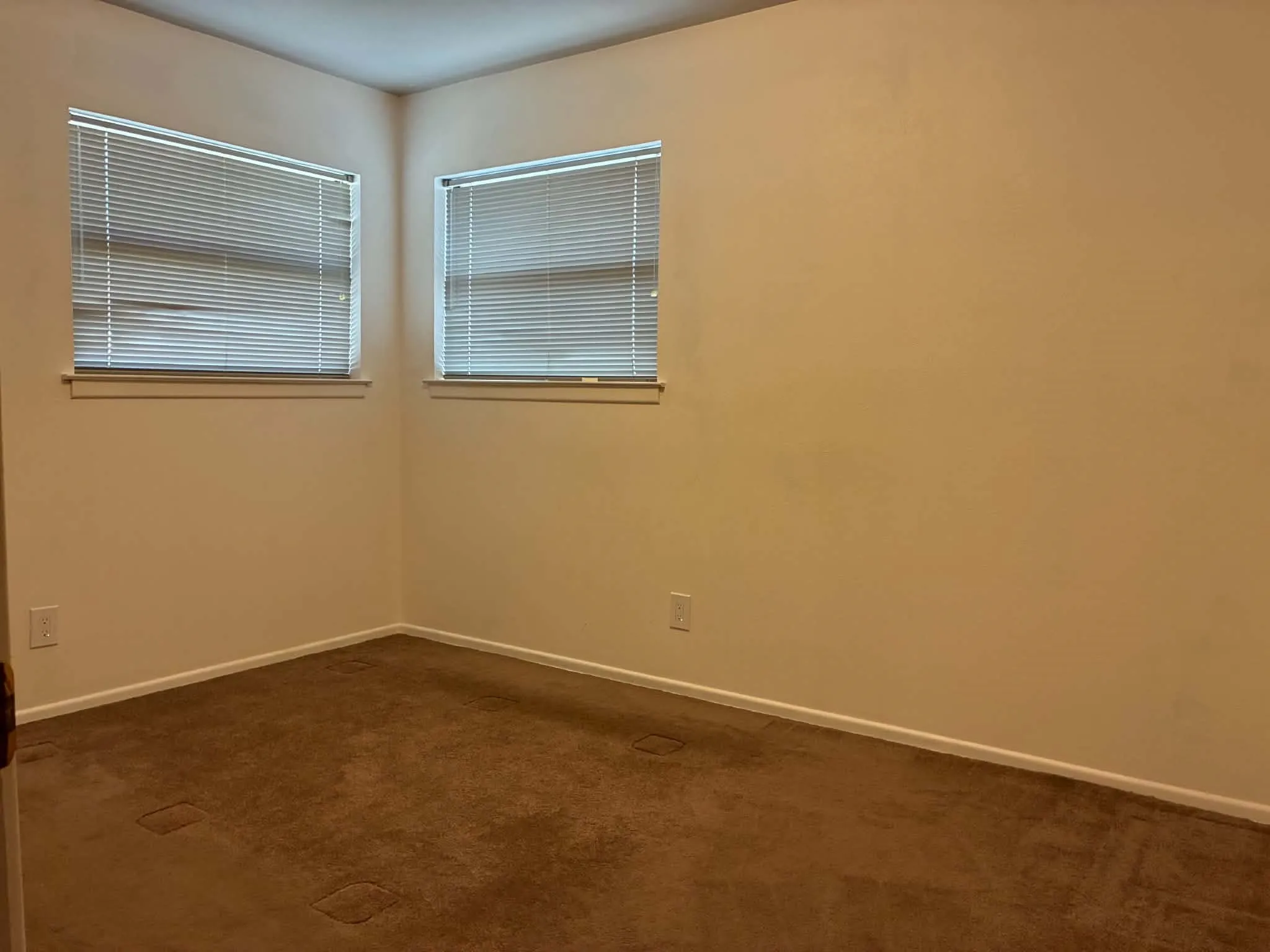 Bedroom at the end of the hallway