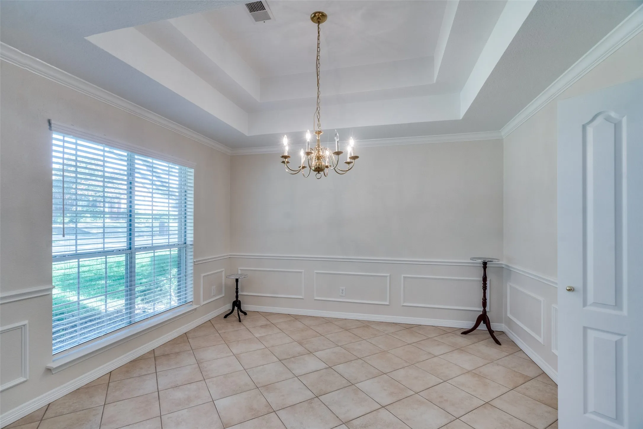 Dining Room with easy entrance to kitchen