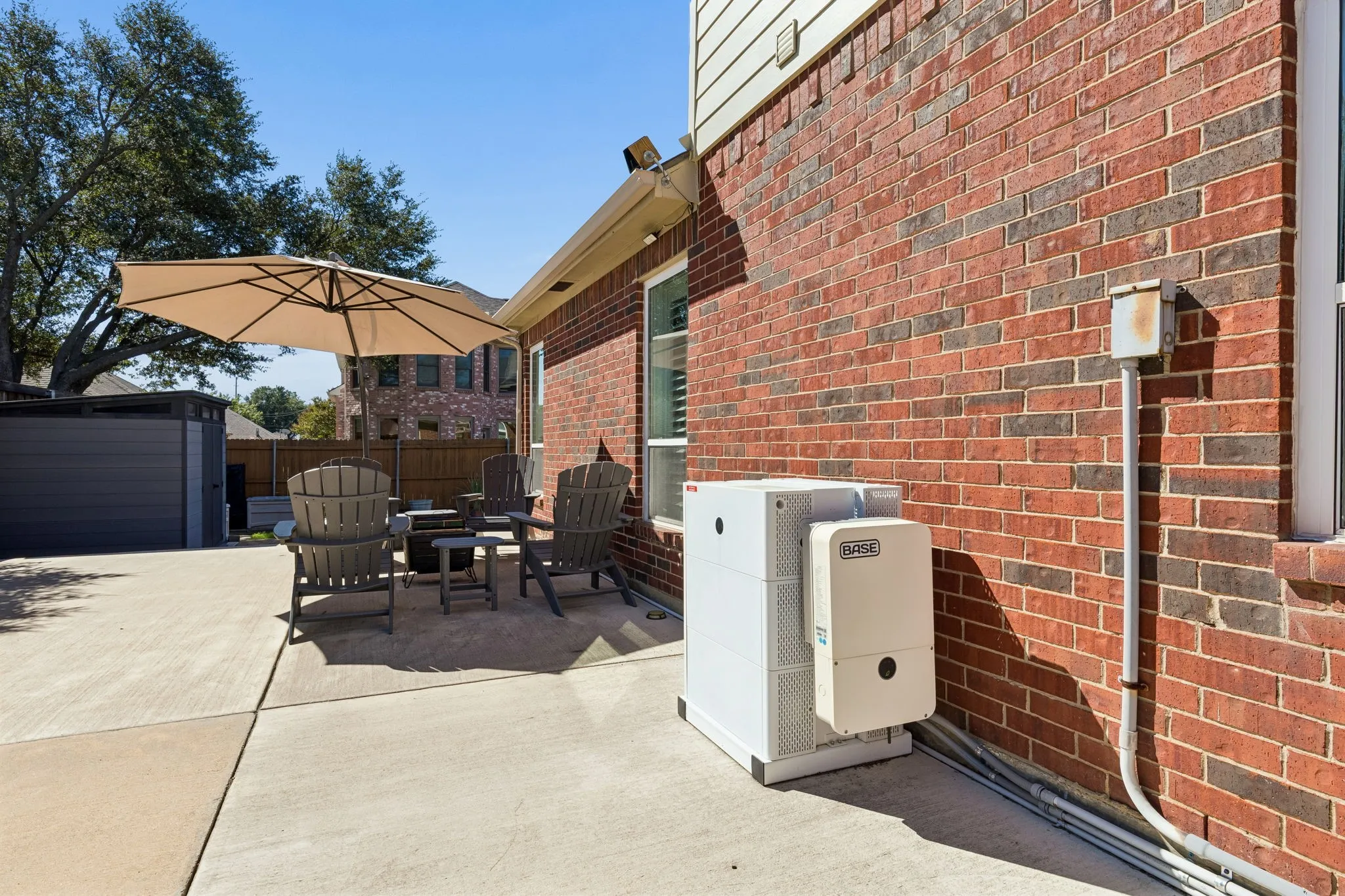 Extended parking with Base solar