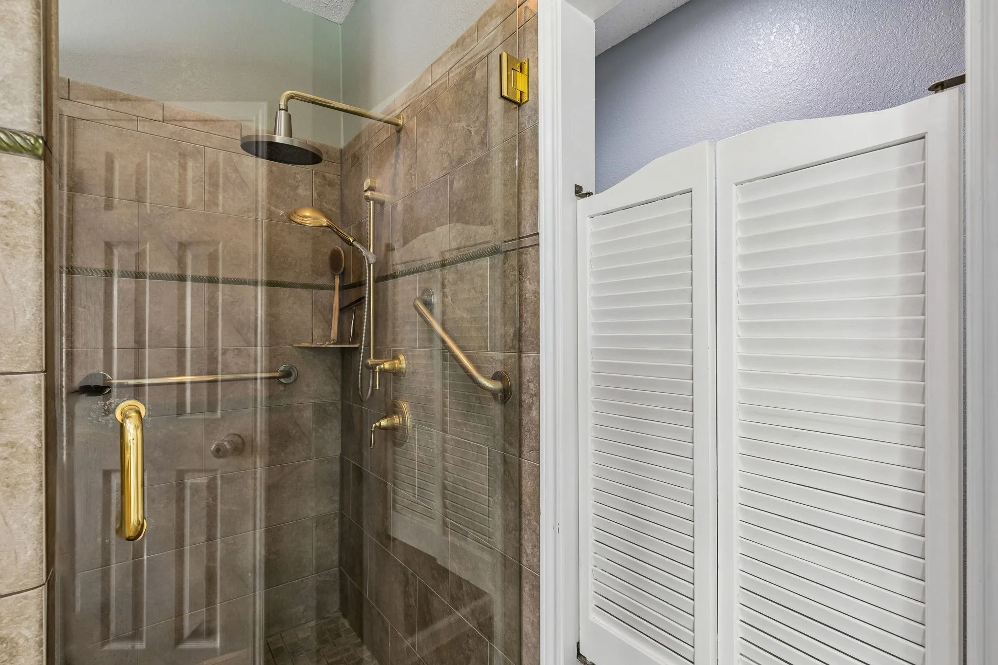 Oversized shower