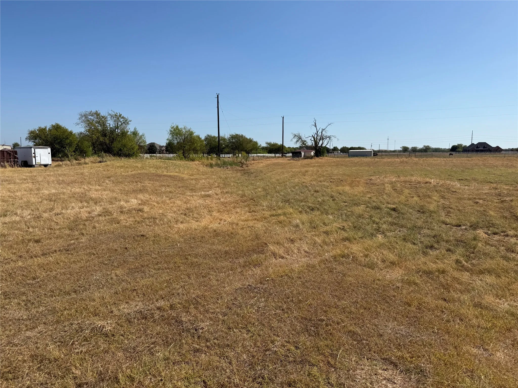 Expansive open land with a clear, unobstructed sky