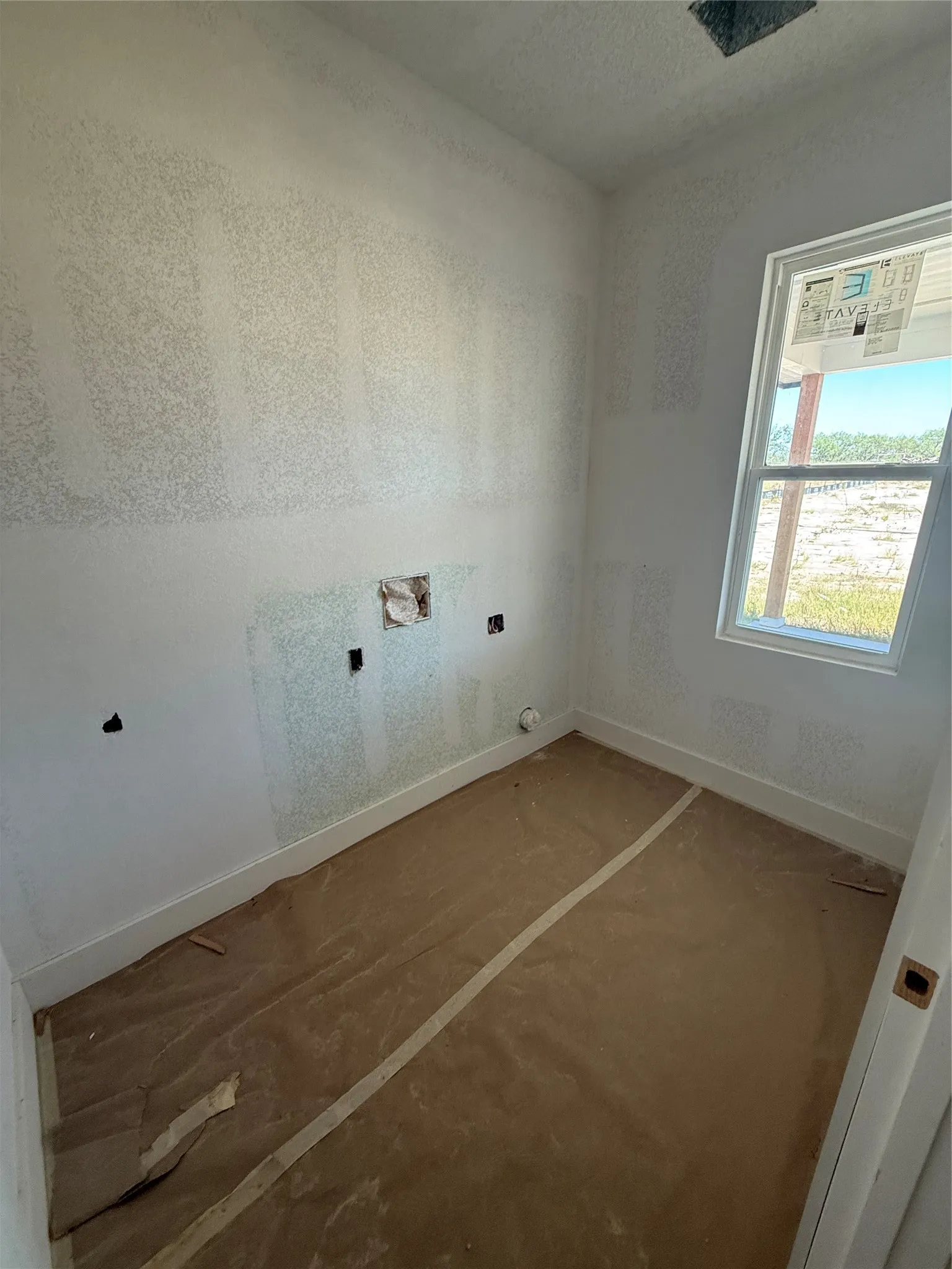 Oversized utility room