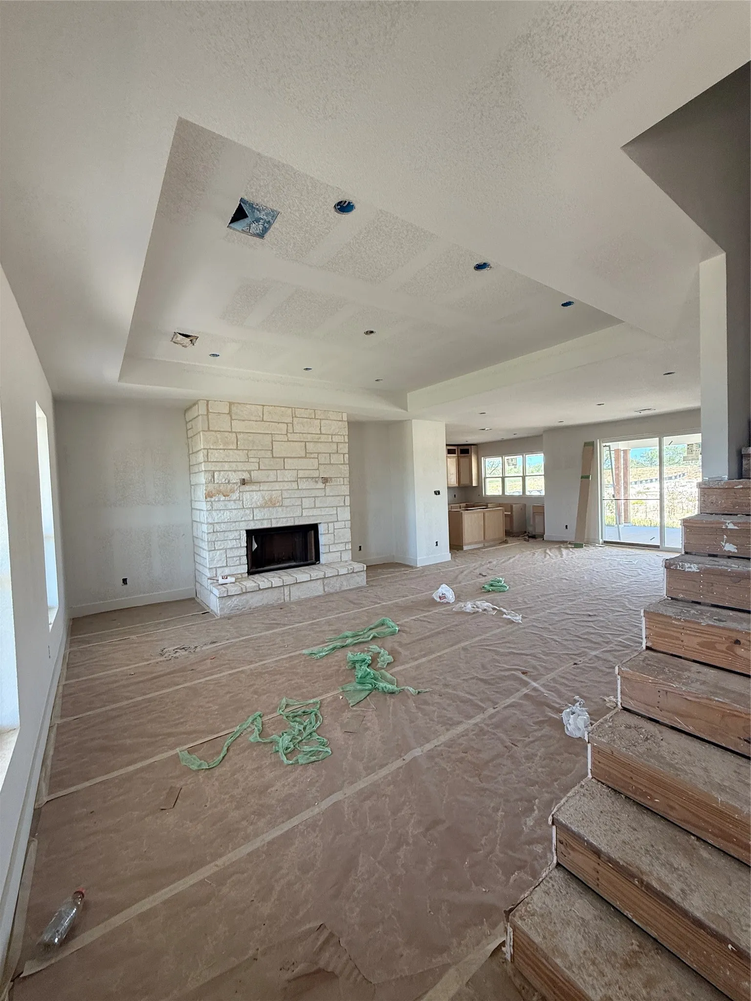 Living area with WBFP