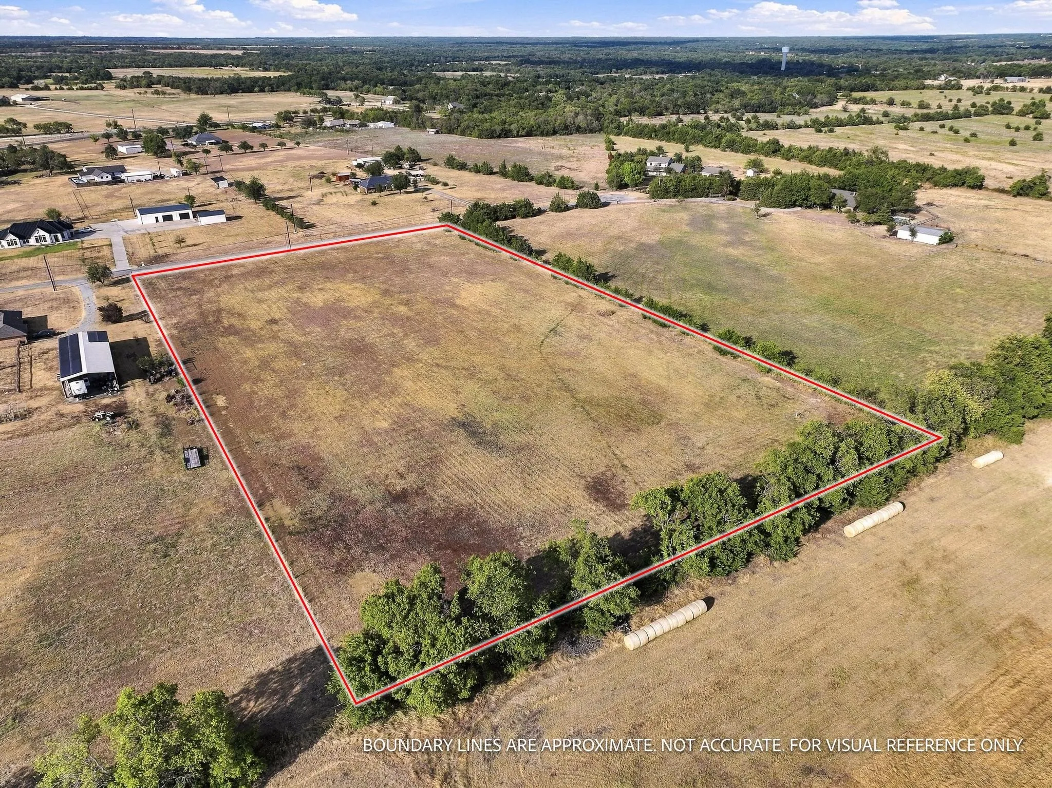Expansive undeveloped land parcel