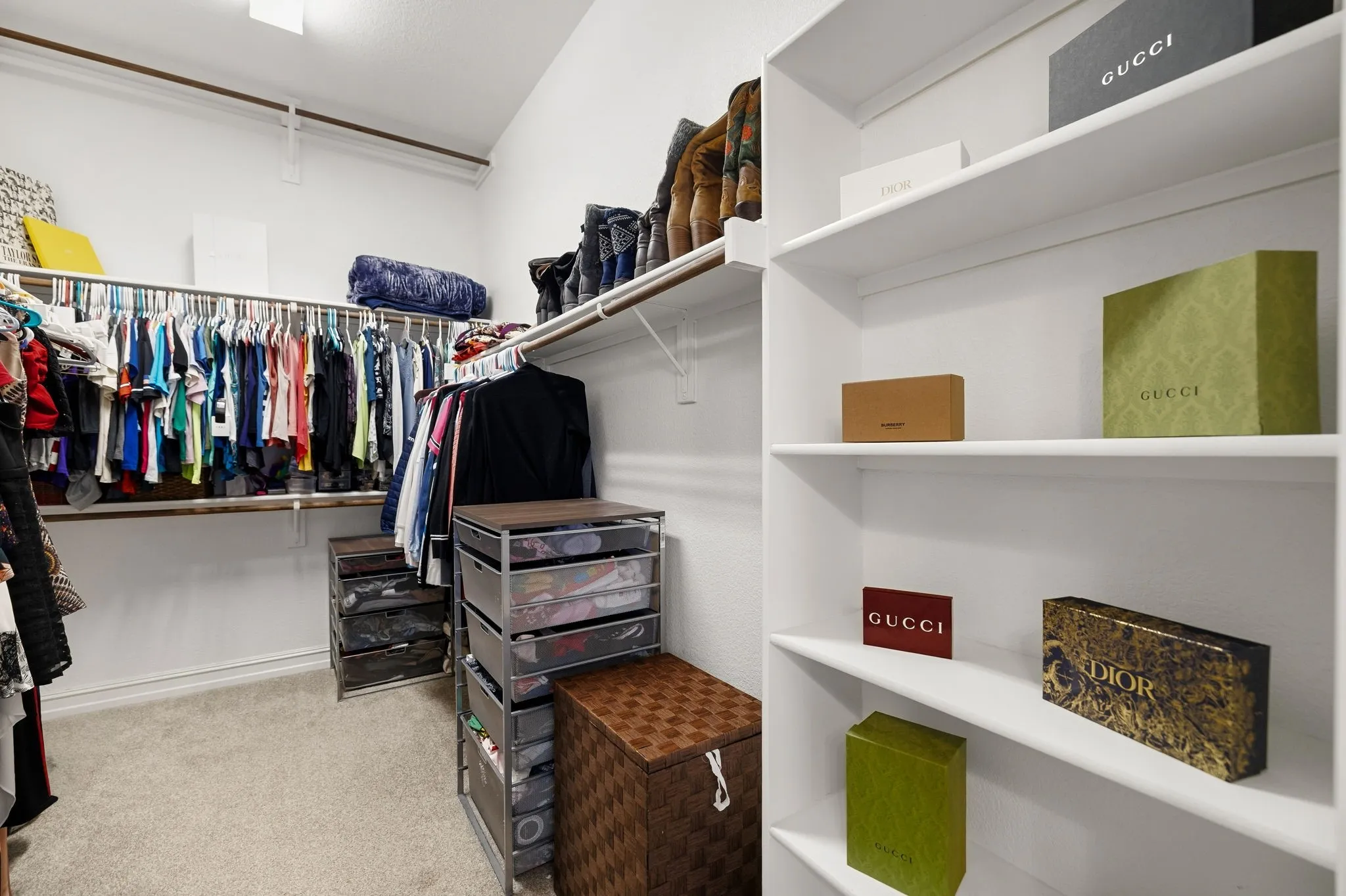 Separate Primary Closets