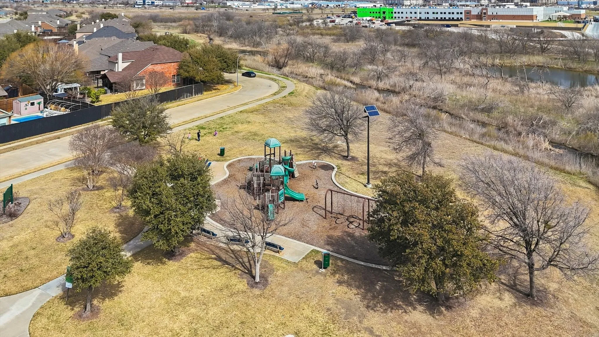 And play areas.