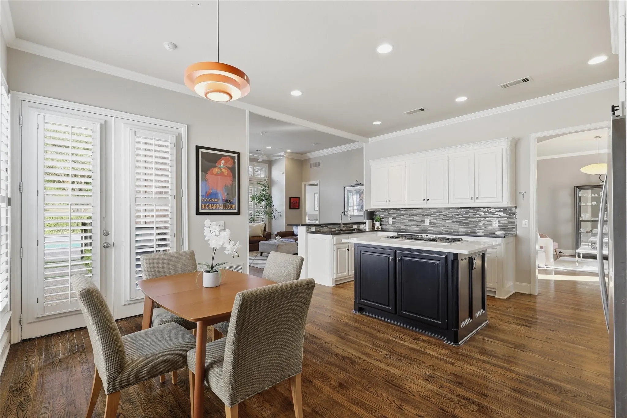 Open floor plan is perfect for family living and entertaining.