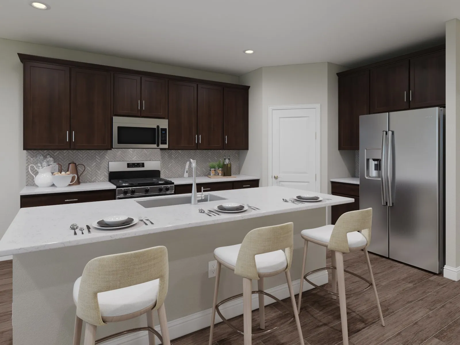 Photo is not of the actual home, but is an inspirational photo of builder’s model home and may depict options, furnishings, and/or decorator features that are not included.