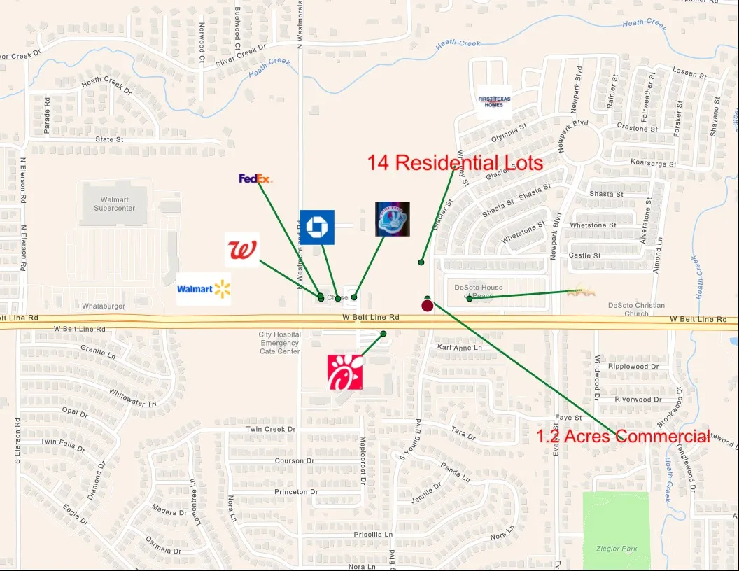 Unimproved Land For Sale in Dallas County , 1 Glacier Street, De Soto, Texas 75115, 0, 0, Garage spaces, 0 Sqft, built in 0, mls#21403981, Real Estate Agent in De Soto, Homes For Sale in Dallas county, Homes For Sale in De Soto, Realtor in De Soto Texas, Real Estate Brokerage Independent Realty Texas, Luminita Cordes Realtor