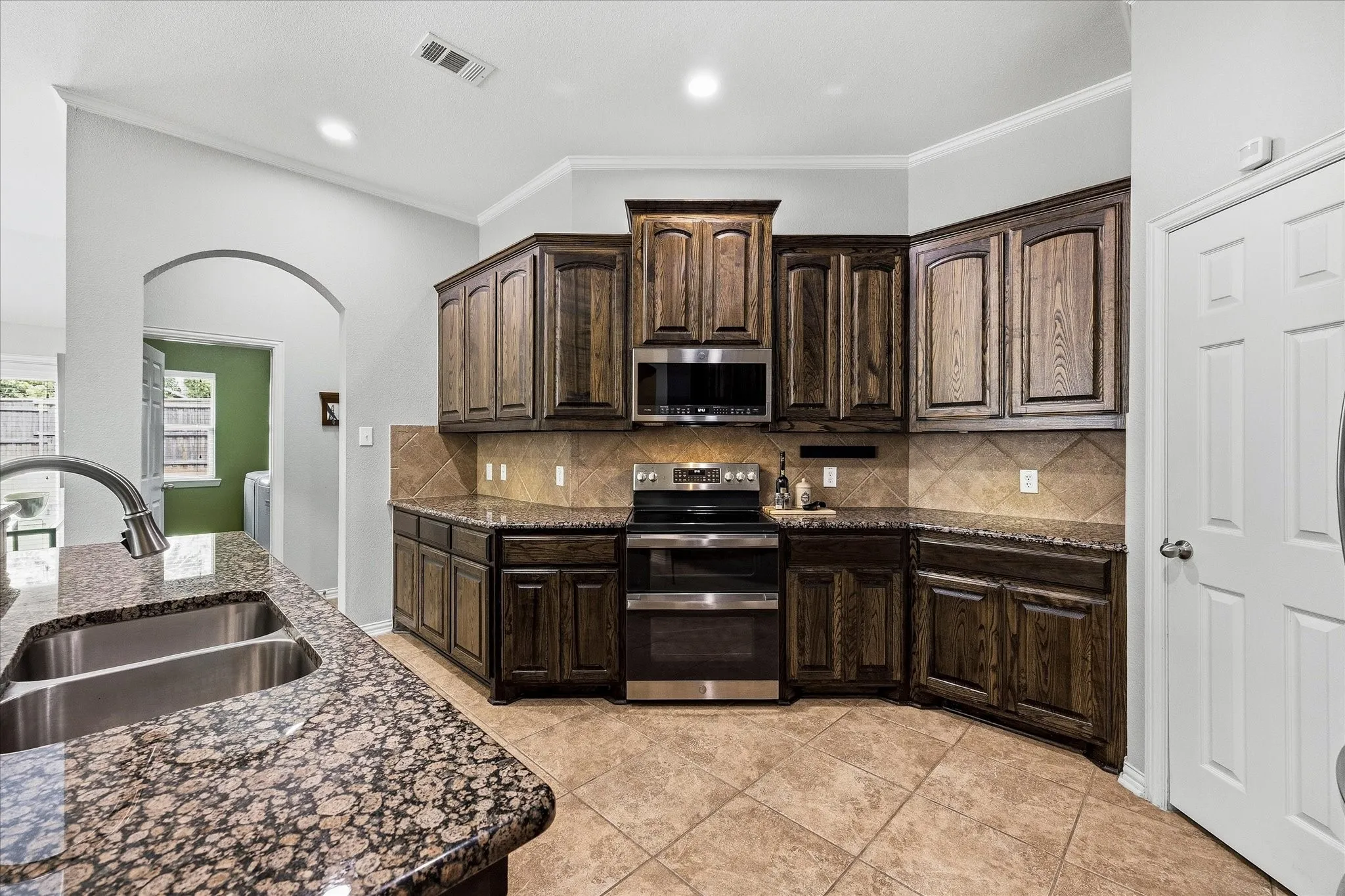 This kitchen will put a smile on your chef's face!