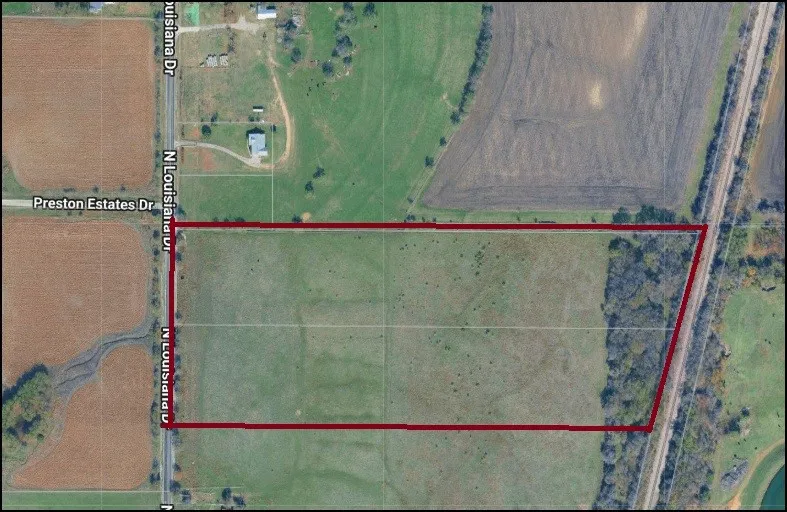 Aerial Map. Illustrating the property's boundaries and surrounding geographical features