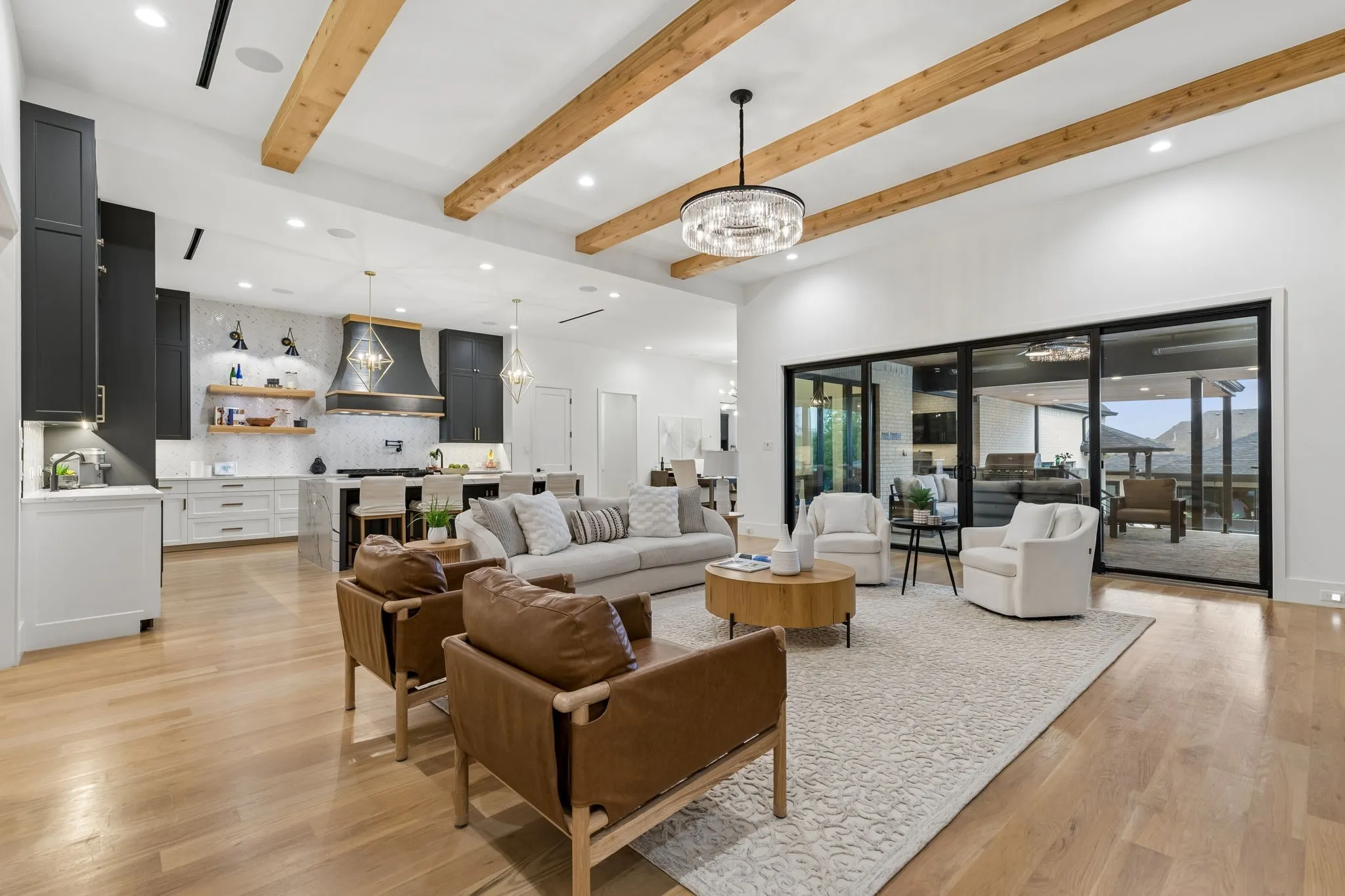 Beautiful open layout great for entertaining.
