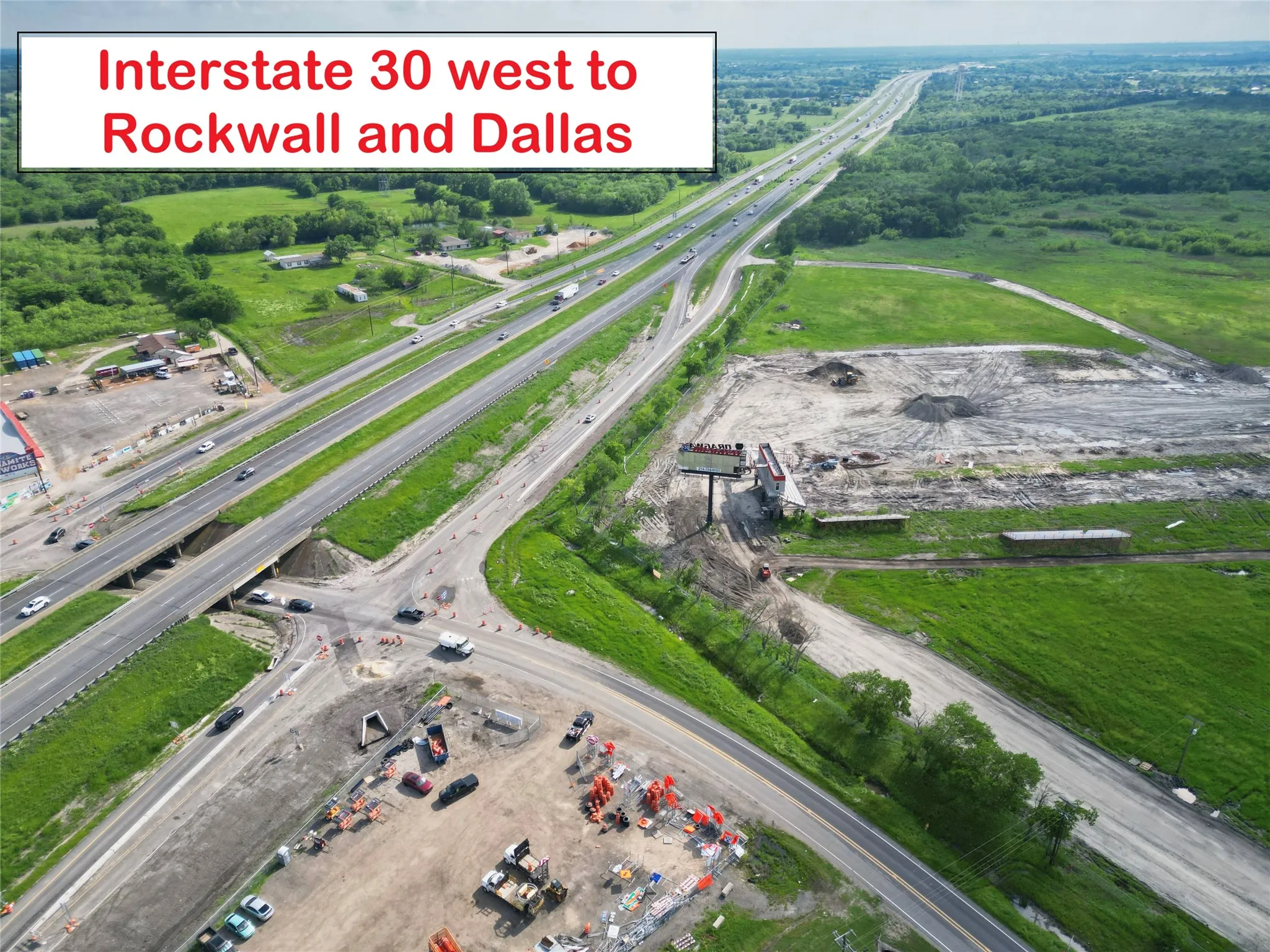 A short drive to Rockwall