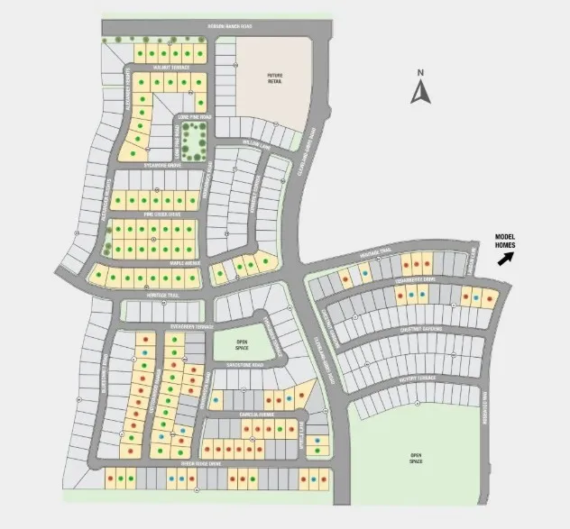 The Ridge at Northlake Sitemap
