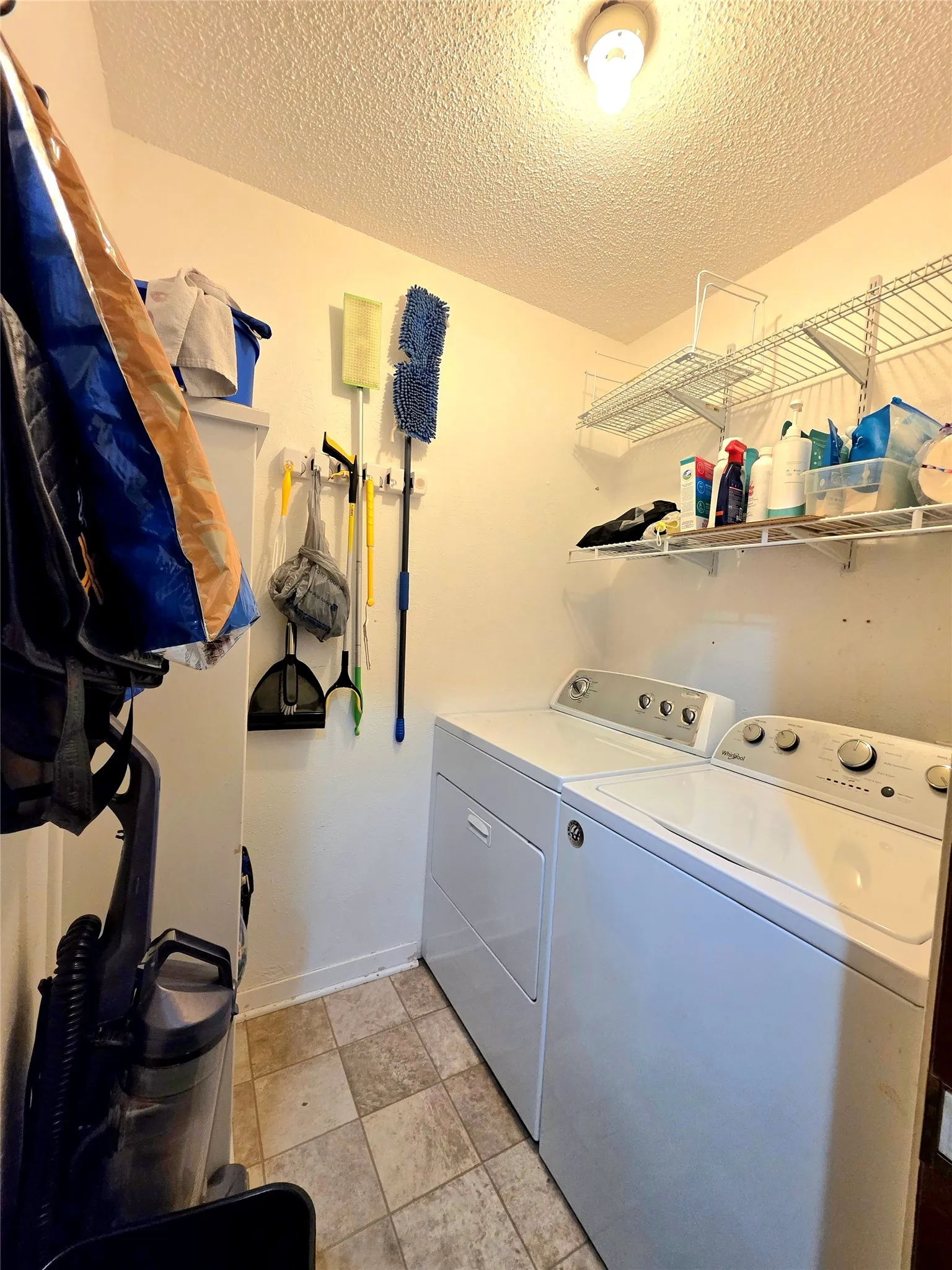 Separate utility room.