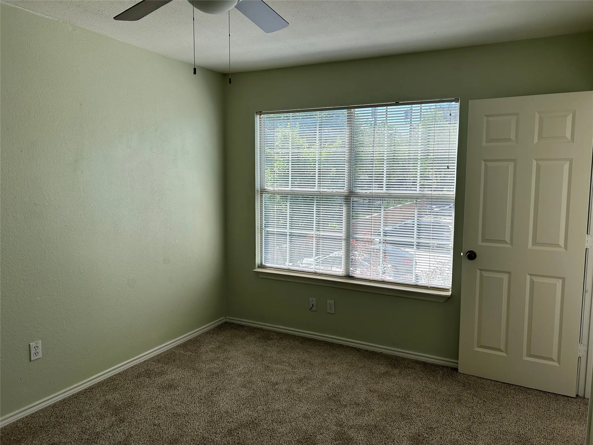 Spacious secondary bedroom.
