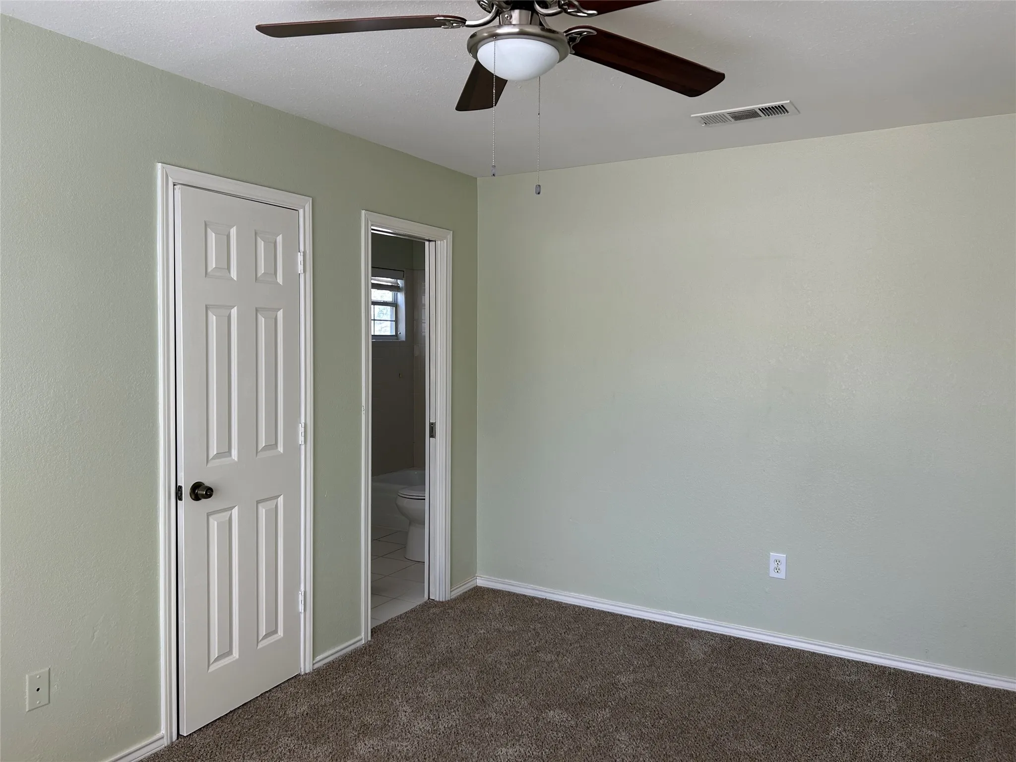 view of secondary Bedroom to Jack & Jill bathroom.