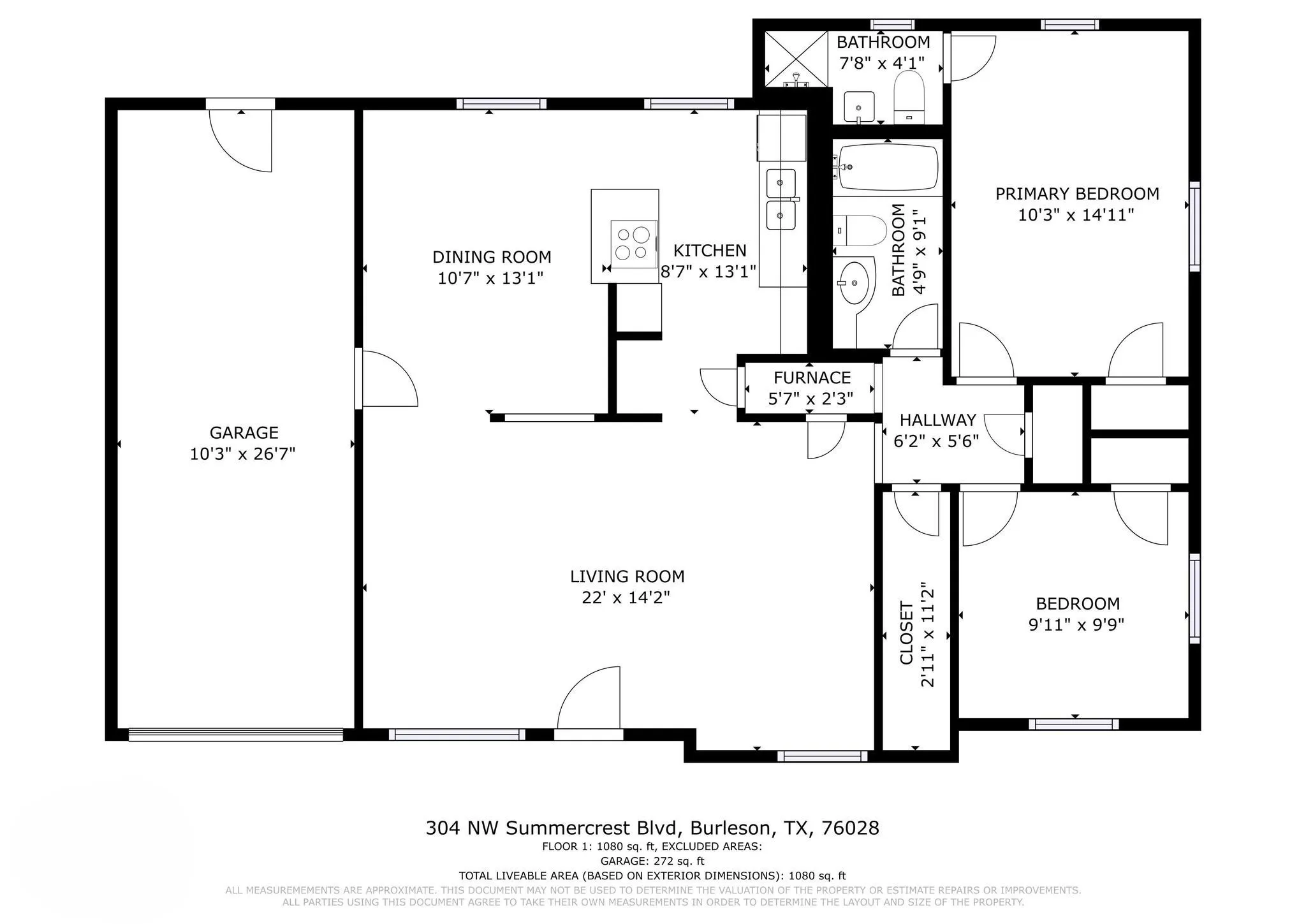 Single Family Residence For Rent in Johnson County , 304 NW Summercrest Boulevard, Burleson, Texas 76028, 2 Bedroom, 2 Bathroom, 1 Garage spaces, 1,080 Sqft, built in 1964, mls#21404260, Real Estate Agent in Burleson, Homes For Rent in Johnson county, Homes For Rent in Burleson, Realtor in Burleson Texas, Real Estate Brokerage Independent Realty Texas, Luminita Cordes Realtor