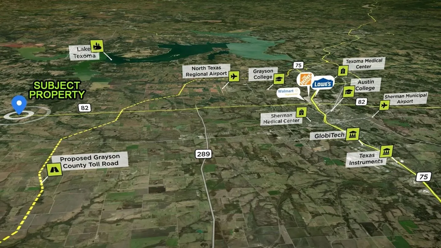 Location Map. Illustrating the property's geographical context and surrounding features