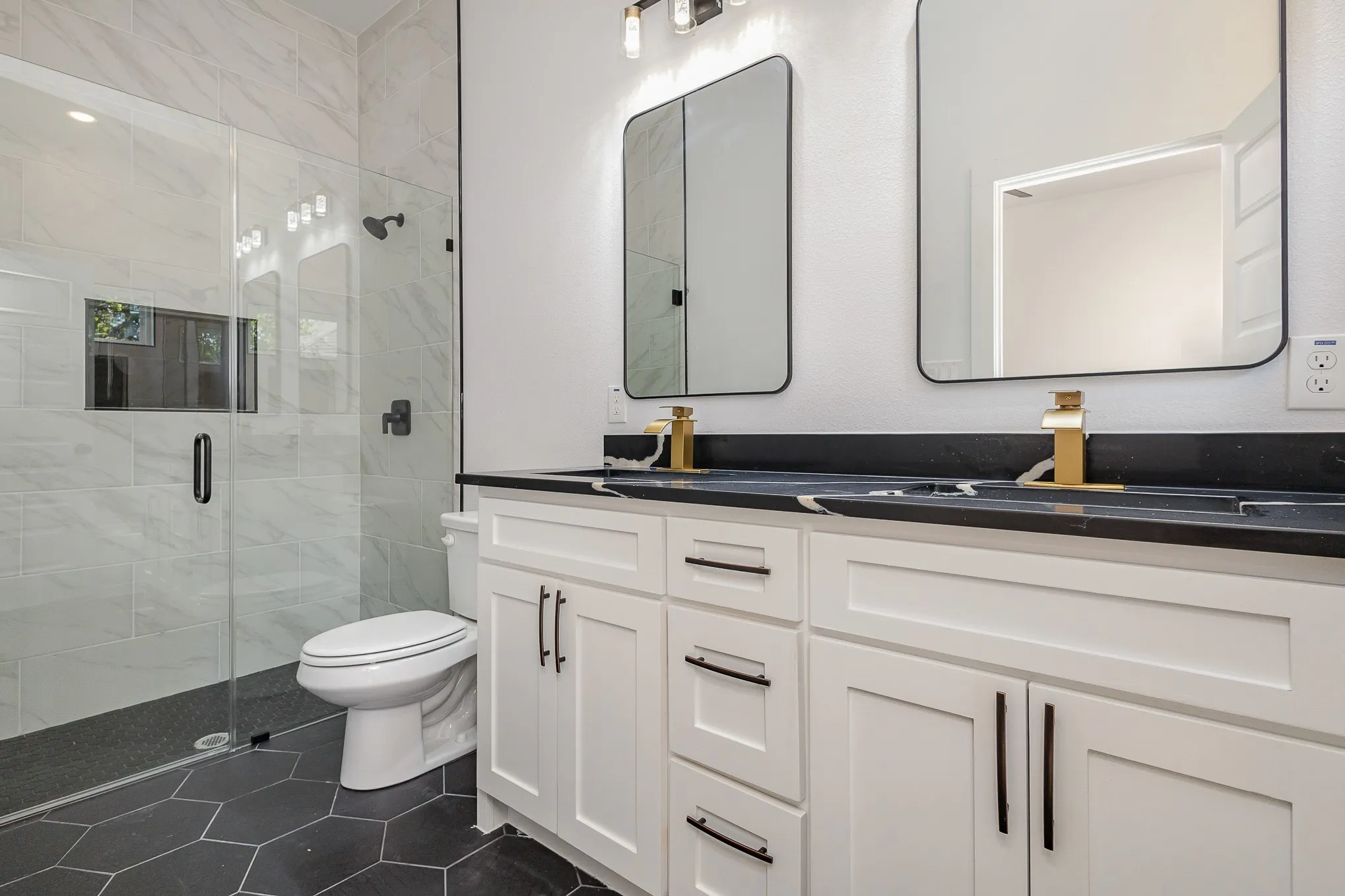 Walk-in shower!