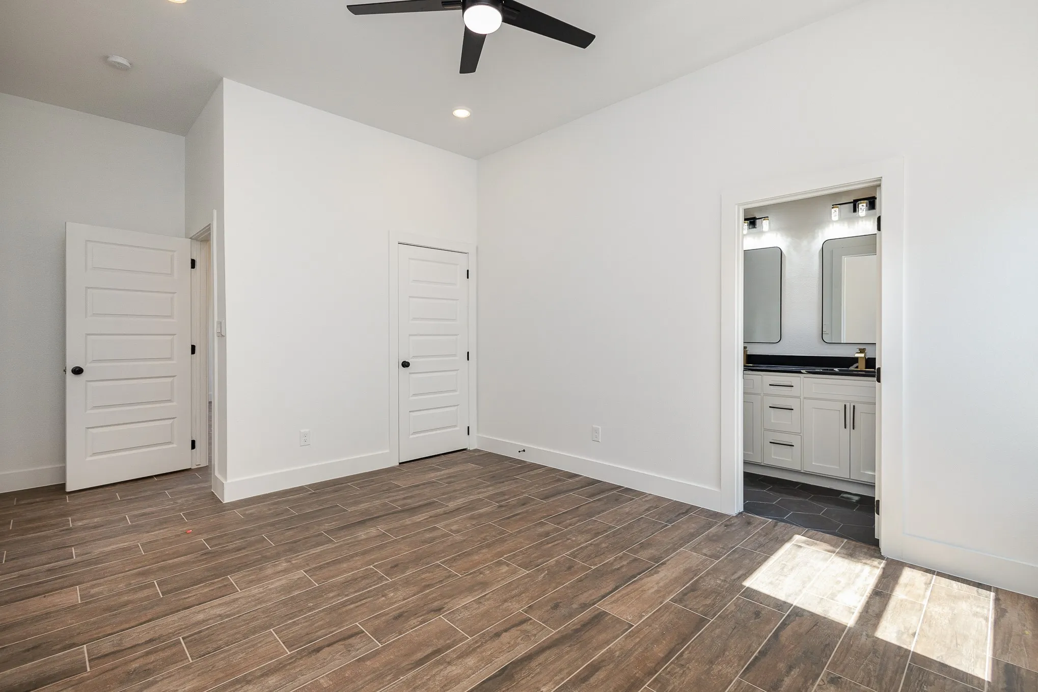 Large primary suite.
