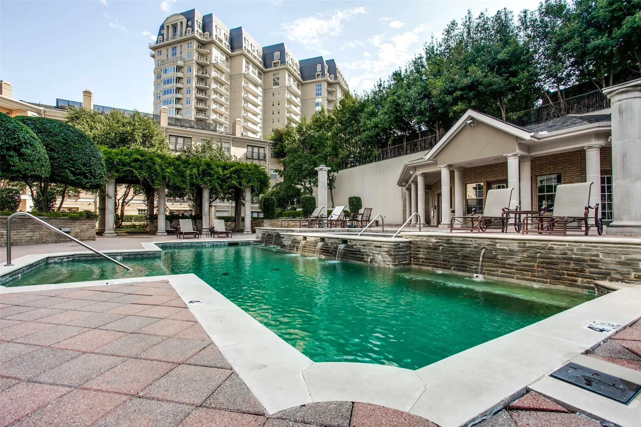 View of the pool