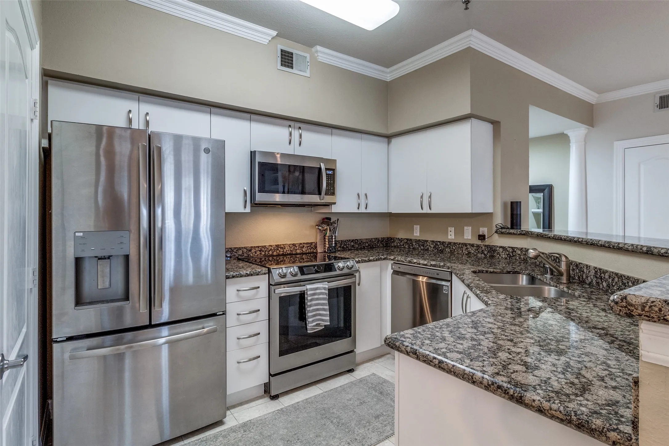 Updated kitchen appliances