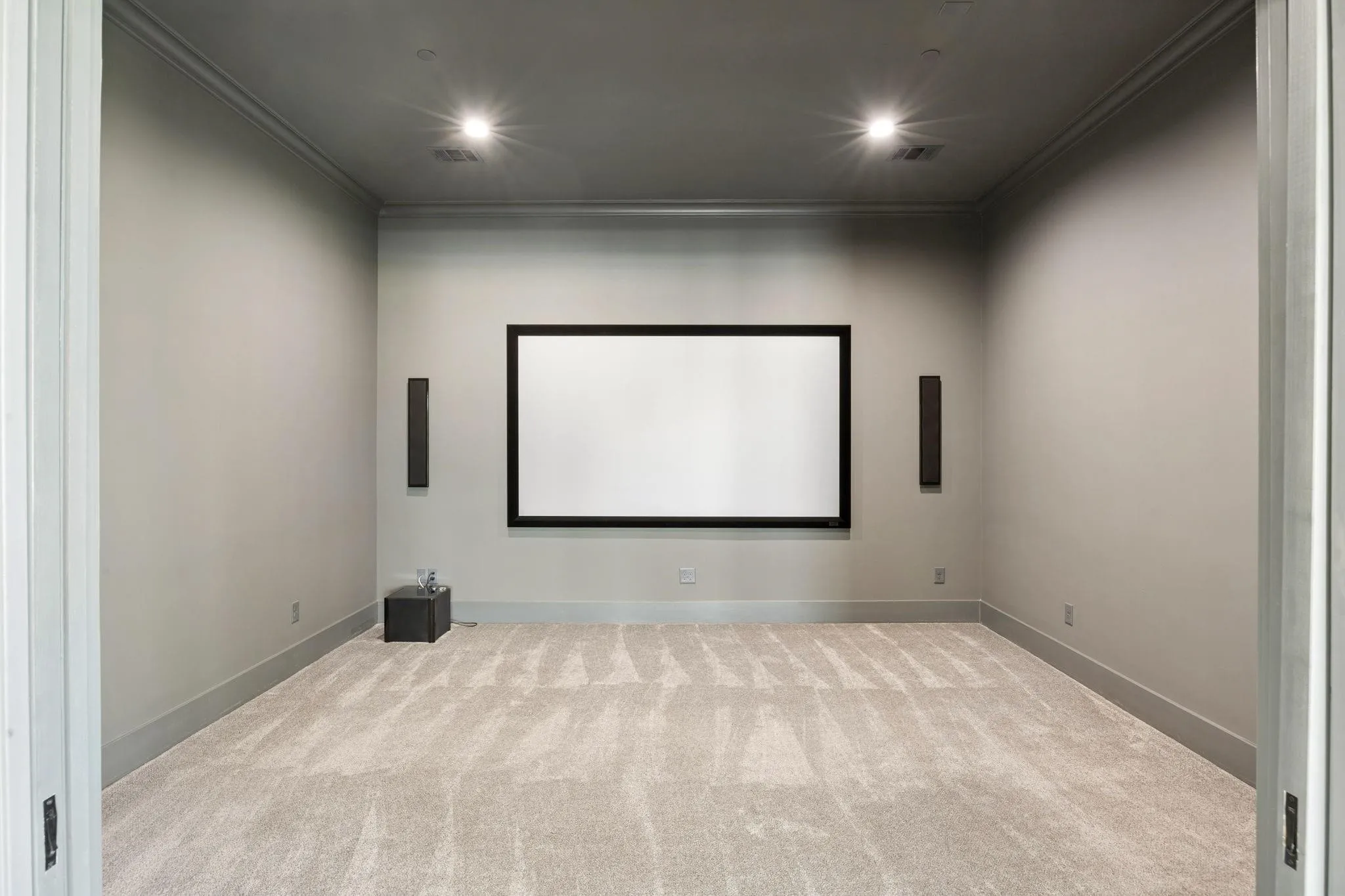 First floor media room