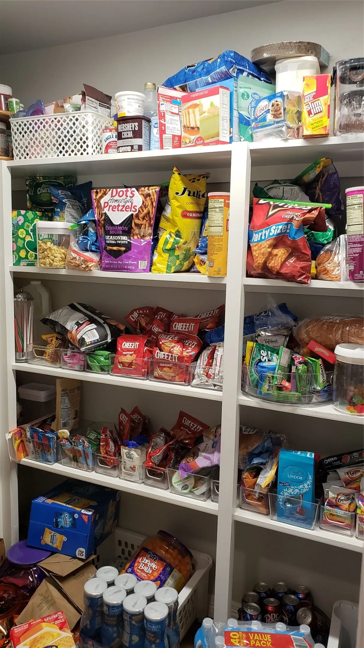 Ample pantry