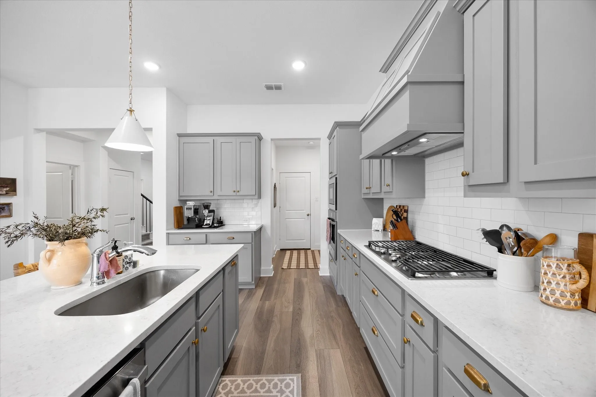 Designer inspired kitchen at the heart of the hoome