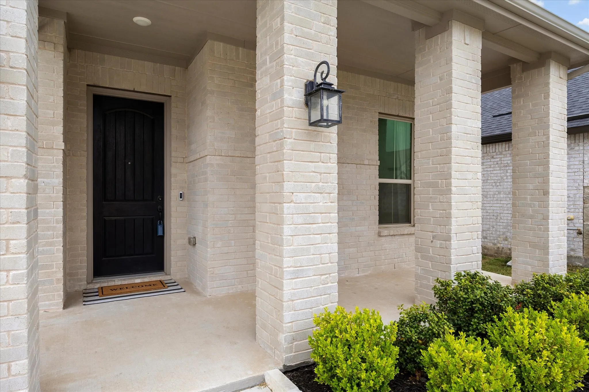 Large covered front porch