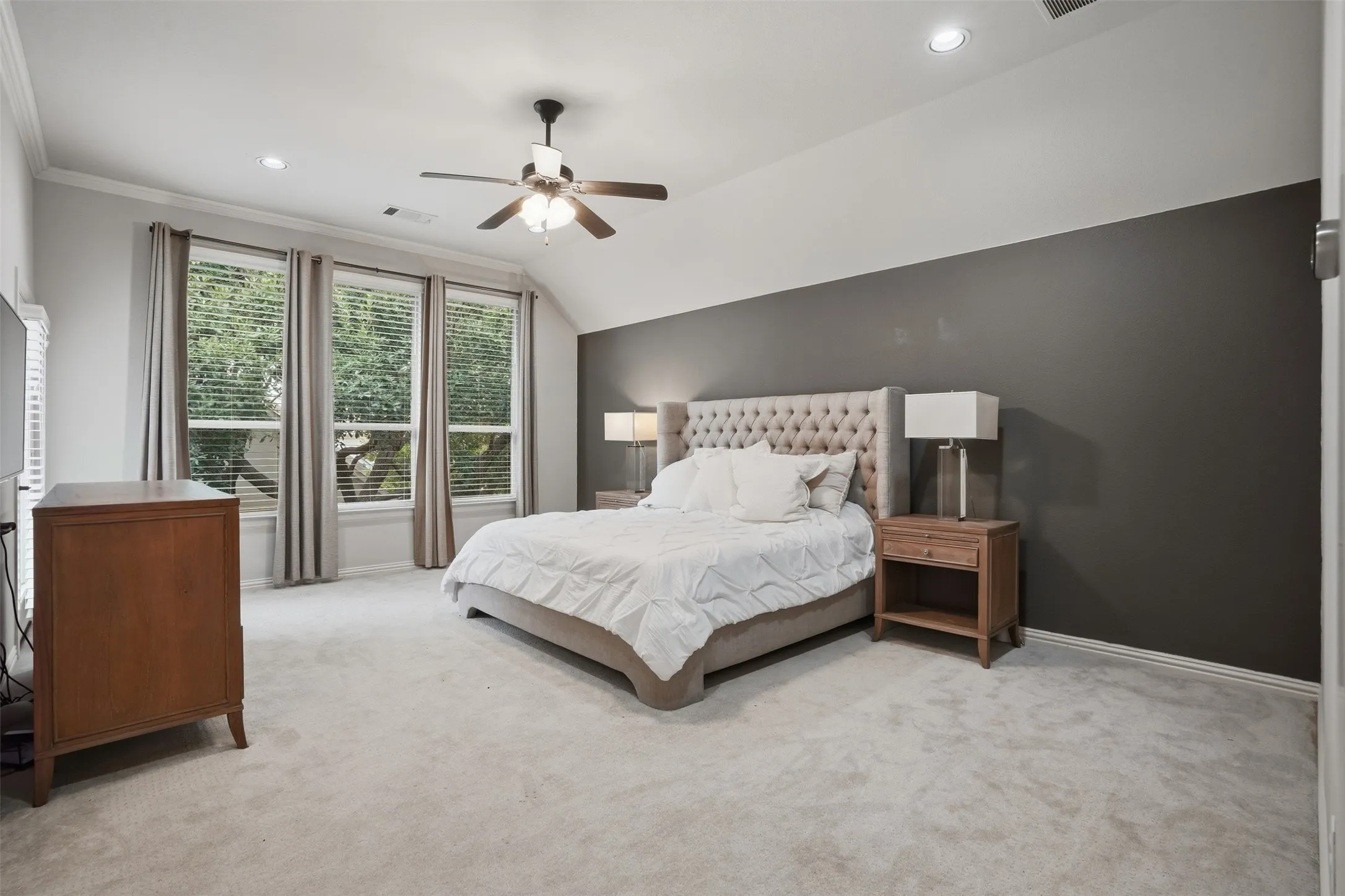 Upstairs primary suite