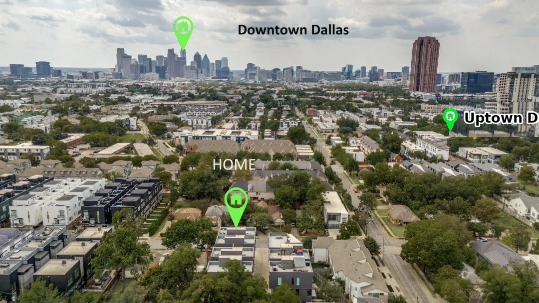 Townhouse For Sale in Dallas County , 4804 Danbrook Court, Dallas, Texas 75204, 3 Bedroom, 4 Bathroom, 2 Garage spaces, 2,238 Sqft, built in 2023, mls#21401477, Real Estate Agent in Dallas, Homes For Sale in Dallas county, Homes For Sale in Dallas, Realtor in Dallas Texas, Real Estate Brokerage Independent Realty Texas, Luminita Cordes Realtor