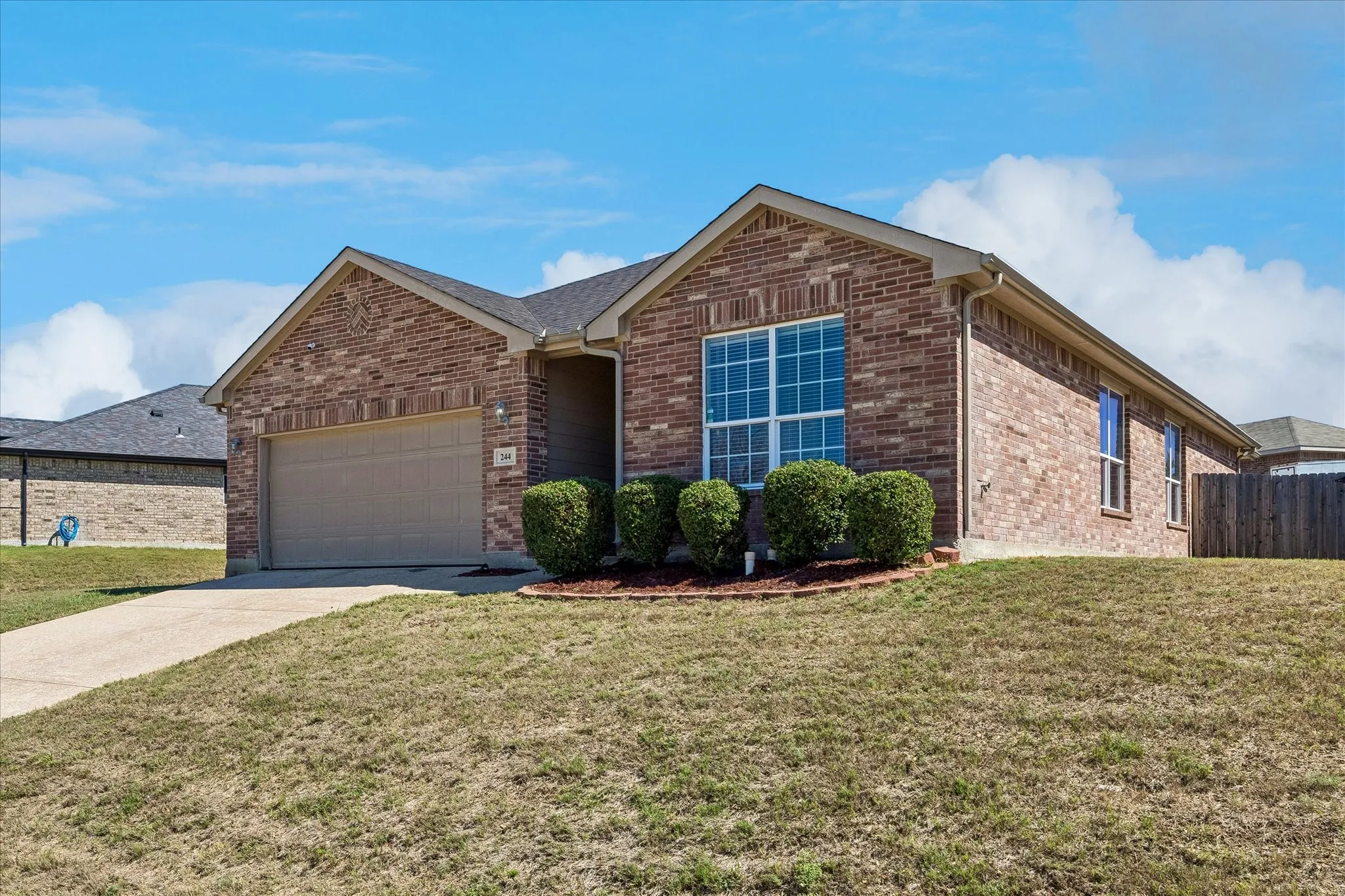 Single Family Residence For Sale in Tarrant County , 244 Rock Meadow Drive, Crowley, Texas 76036, 3 Bedroom, 2 Bathroom, 2 Garage spaces, 1,884 Sqft, built in 2012, mls#21404713, Real Estate Agent in Crowley, Homes For Sale in Tarrant county, Homes For Sale in Crowley, Realtor in Crowley Texas, Real Estate Brokerage Independent Realty Texas, Luminita Cordes Realtor