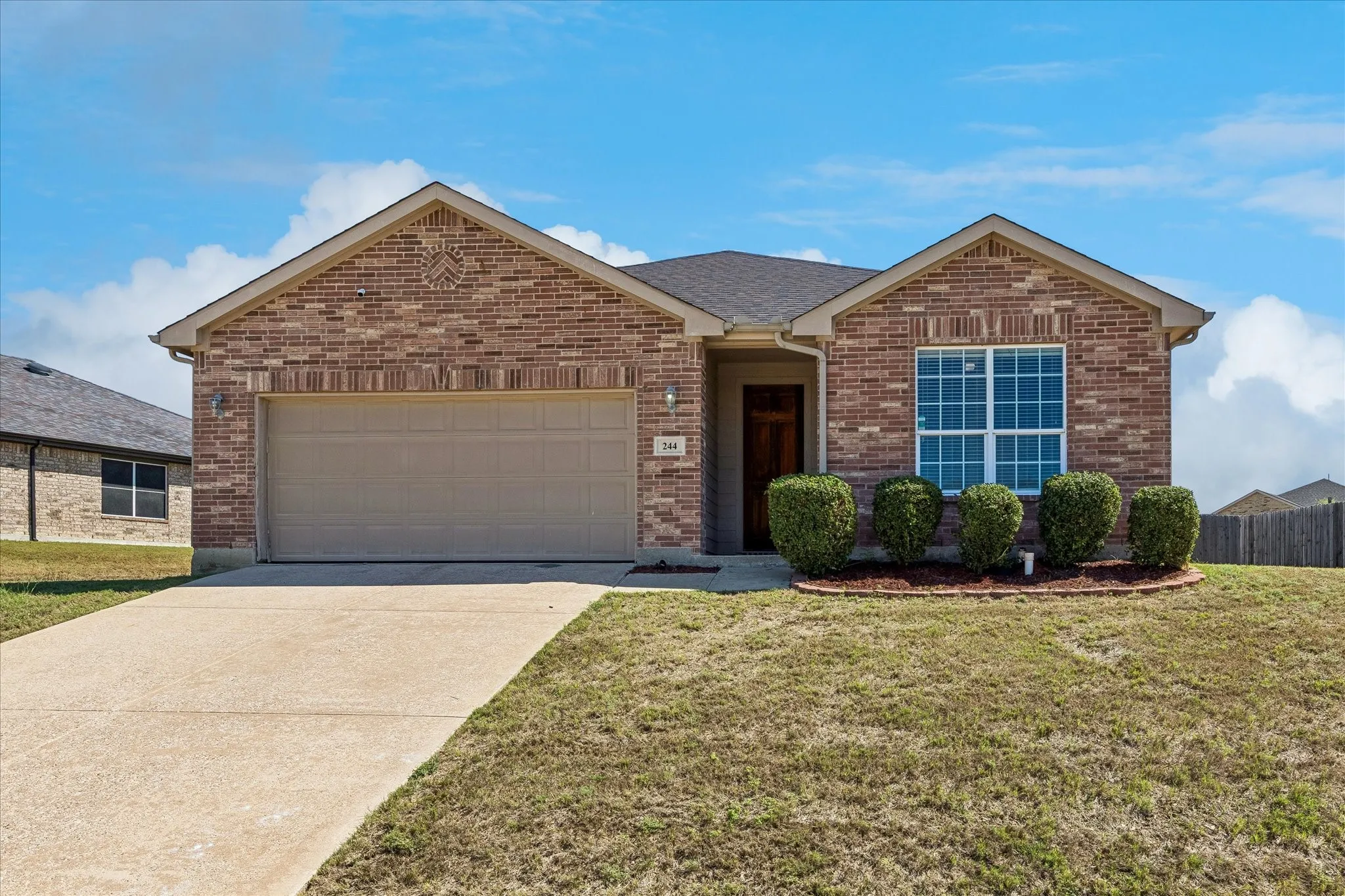 Single Family Residence For Sale in Tarrant County , 244 Rock Meadow Drive, Crowley, Texas 76036, 3 Bedroom, 2 Bathroom, 2 Garage spaces, 1,884 Sqft, built in 2012, mls#21404713, Real Estate Agent in Crowley, Homes For Sale in Tarrant county, Homes For Sale in Crowley, Realtor in Crowley Texas, Real Estate Brokerage Independent Realty Texas, Luminita Cordes Realtor