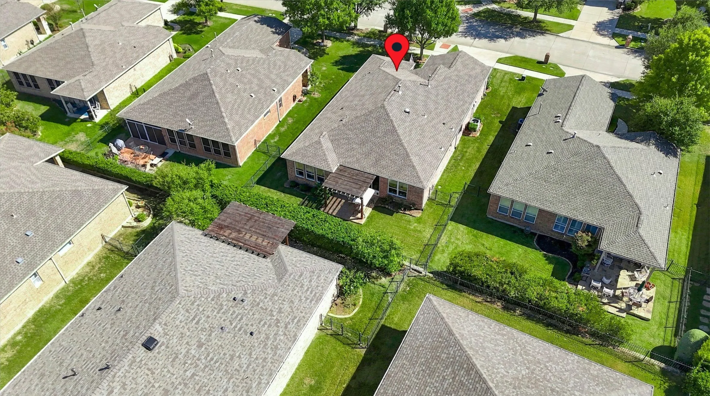 Aerial View of Home