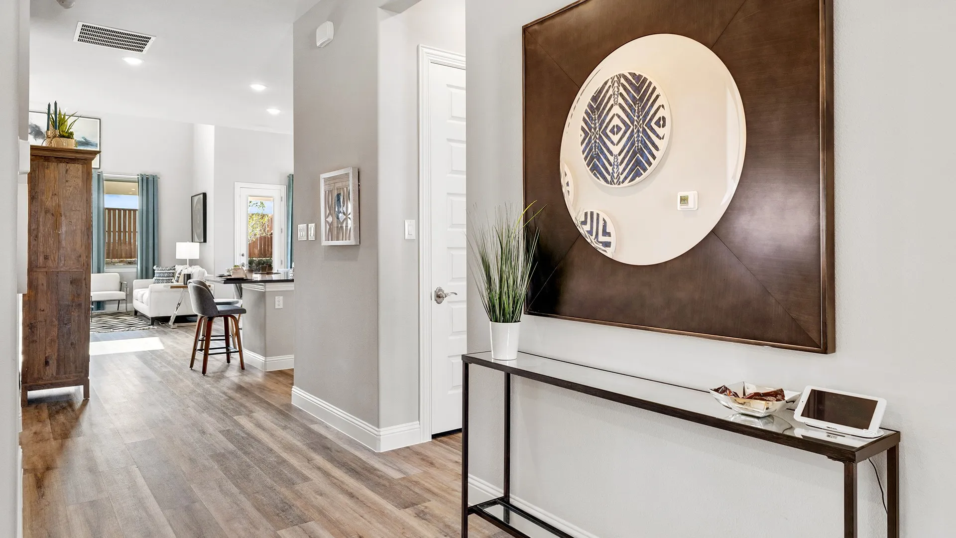 Model home photos of similar floorplans, not pictures of actual home.
