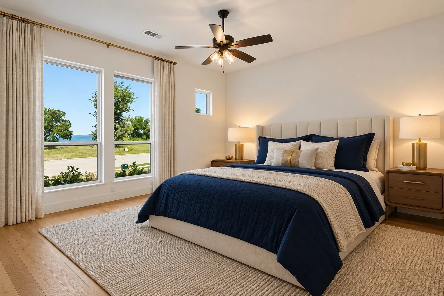 Bedroom—Virtually Staged